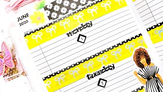 WAL-MART Traveler's Notebook DOLLAR TREE PLANNER The Bright Side Plan With Me