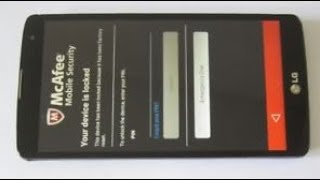 Quitar cuenta Mcafee LG D631 screenshot 3