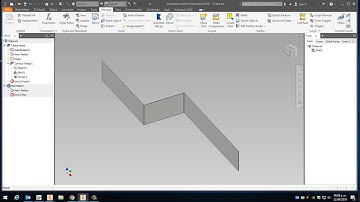 Inventor - Sheet Metal - Rule Flat dimensions