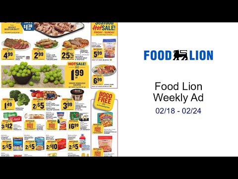 Food Lion Weekly Ad 02/18 02/24