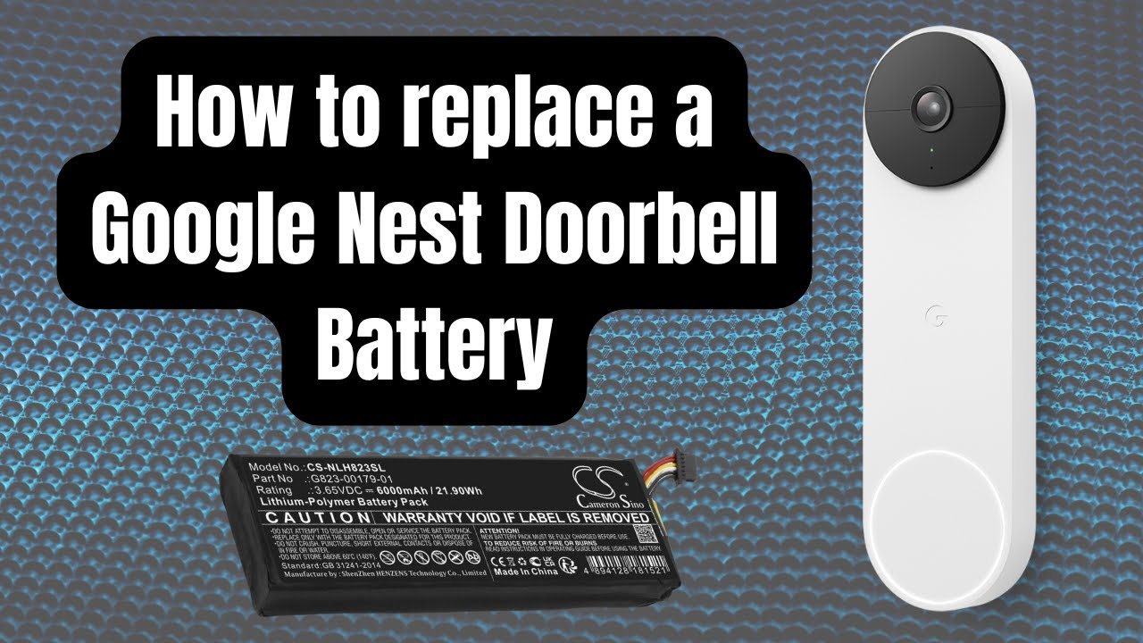Google Nest Doorbell Battery Replacement Made Easy (Quick Tutorial)