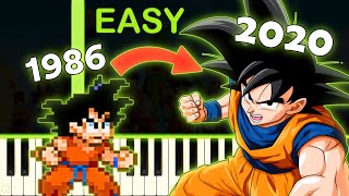 THE EVOLUTION OF DRAGON BALL GAMES ON PIANO (1986-2020) screenshot 2