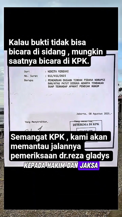dugaan suap hakim dan jpu #skincare #rezagladys #kpk#fyp #trending #shorts