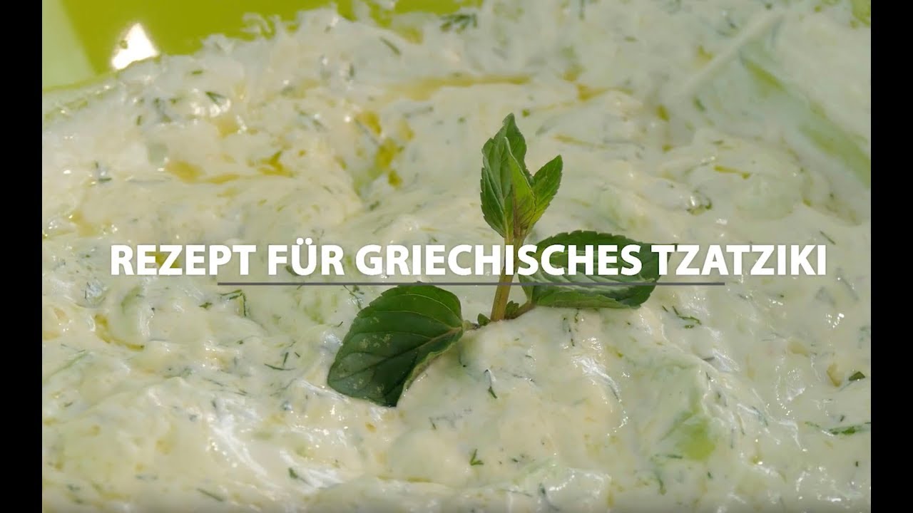 Tzatziki Original Rezept - Selber Machen - YouTube