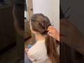Elegant Hair Braiding ASMR 🔉 #asmr #hairstyle #velvetrougeasmr #hair #braids