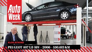 Peugeot 407 1.8-16V - 2006 - 550.613 km - Klokje Rond