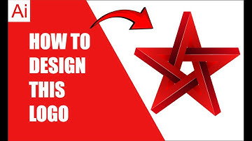3D Modern Logo in Adobe Illustrator Tutorial For Beginner