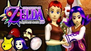 The Legend of Zelda Majora’s Mask 3DS Gameplay Walkthrough Anju & Kafei Quest Masks PART 22 Nintendo