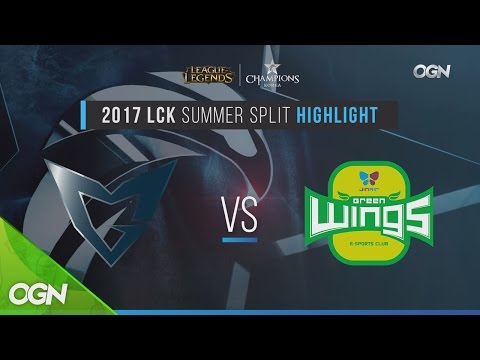 2017lcksummer [H/L 2017.06.25] SAMSUNG vs JIN AIR Game1 - 2017 LCK Summer Split (롤챔스 하이라이트) 170626 E