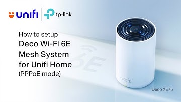 How to setup Deco XE75 Wi-Fi 6E Mesh WiFi for Unifi (PPPoE IP mode)