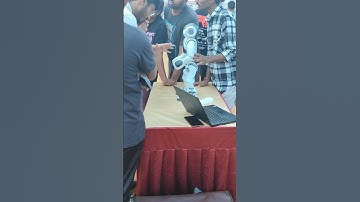 robot at iit hyderabad #iith #iithyderabad #cricket #robot #viralvideo #viralshort #ipl #robotics