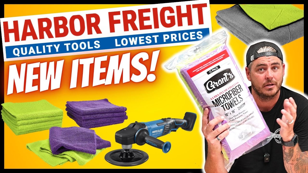New And Improved Car Detailing Products At Harbor Freight! YouTube