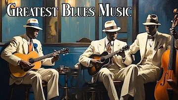 GREATEST BLUES MUSIC - Old School Blues Music Playlist - Best Whiskey Blues Songs of All Time