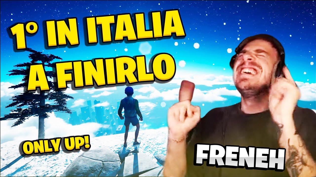 1° IN ITALIA A FINIRE IL GIOCO PIU' DIFFICILE DEL MONDO [ONLY UP] *HIGHLIGHTS*