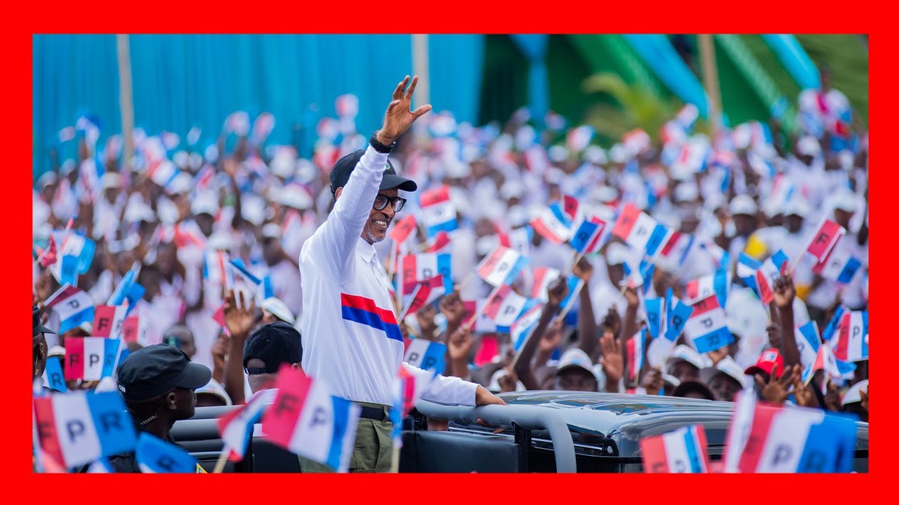 Umukandida wa FPR Inkotanyi, Paul Kagame, yiyamamarije i Ngororero ku ...