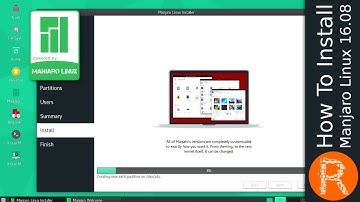 How To Install Manjaro Linux 16.08