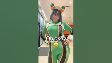 I love Froppy! I should cosplay her more 🐸💚 #myheroacademia #mha #bnha ​⁠@miccostumes ​⁠