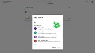 Lesson 3.4: Adding Students to a Class