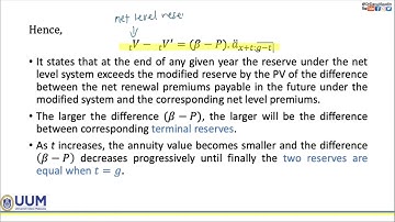 Chapter 5  Modified Reserve System Part 1/2