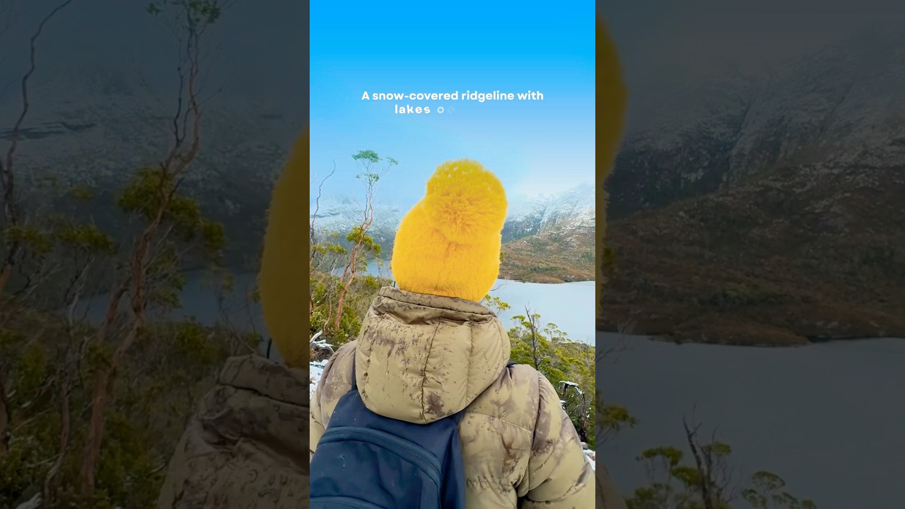 Cradle Mountains best winter trail for views