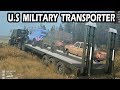 Spintires Mudrunner: US Military Transporter | Oshkosh M1070 HET