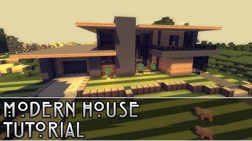 Minecraft House Tutorial: Modern House Part 3