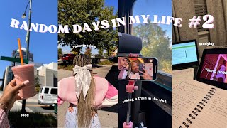VLOG: random days in my life ep.2 | volunteering | school | train & more | South African YouTuber