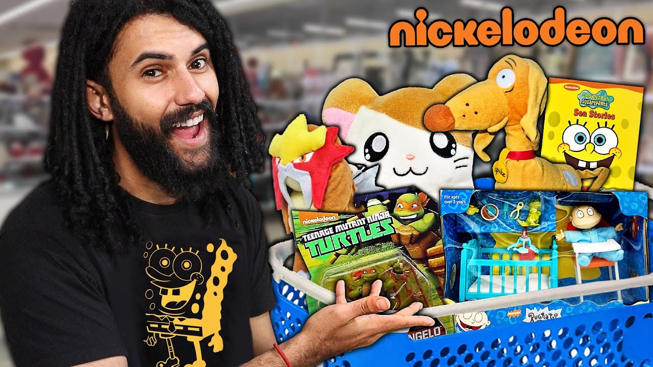 Hunting At All The Small Thrift Shops In My City For Rare NOSTALGIA Merch!! *NICKELODEON GRAILS*