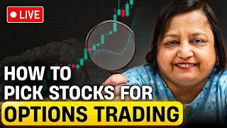 Live Stock Selection for Options ft. Jyoti Budhia | Nifty50 | Banknifty