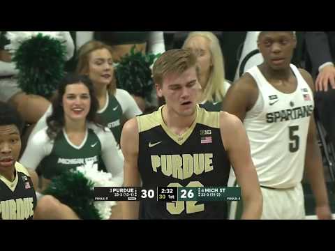 Highlights: Purdue's Matt Haarms To Transfer to BYU | B1G Basketball