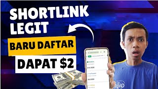 LEGIT! Website Shortlink Penghasil Uang Baru Daftar Langsung Dapat $2 | Hasilkan Uang dari IOXX IO