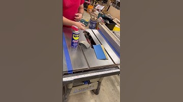 I ruined my tablesaw top #restoration #woodworking #tablesaw #diy #cleaning