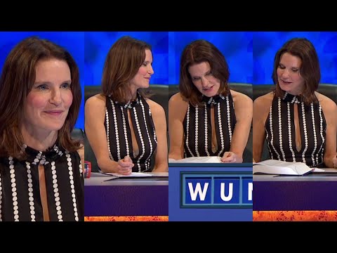 Susie Dent-Stunning In A Black & White Outfit 26th Jan 2018 HD