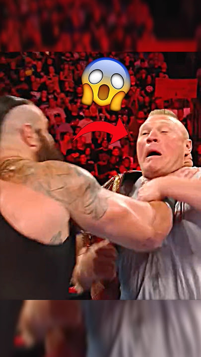 Braun Strowman Destroyed Brock Lesner On Raw #edit