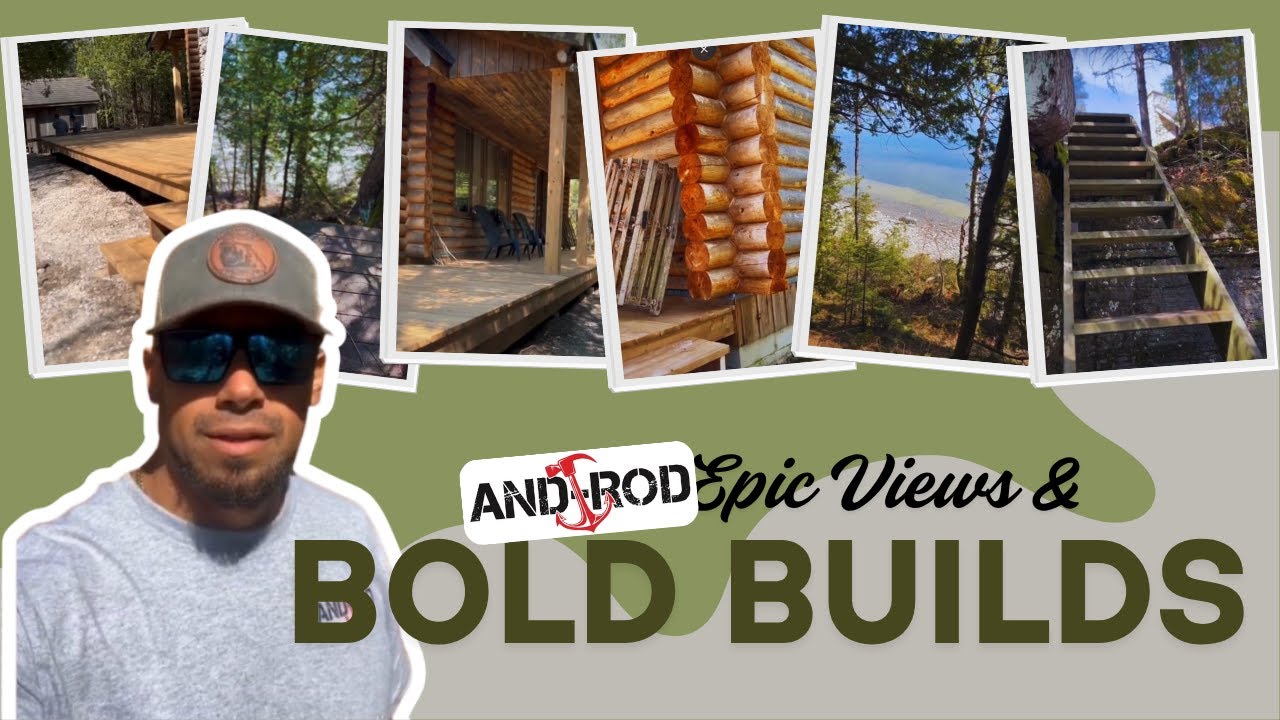 Epic Views, Bold Builds: Upper Deck Complete in Tobermory | AND-ROD Update