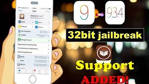 cydia support has been added to  ios 9/9.3.4 jailbreak for 32bit devices | iAppleios |