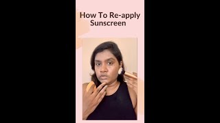 How To Reapply Sunscreen Over Makeup & Skincare