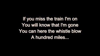Five Hundred Miles Away From Home - Karaoke Track with Lyrics