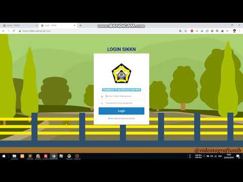 Tutorial Pendaftaran SIKKN 2019