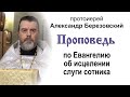 Проповедь по Евангелию об исцелении слуги сотника (2022.11.05). Протоиерей Александр Березовский