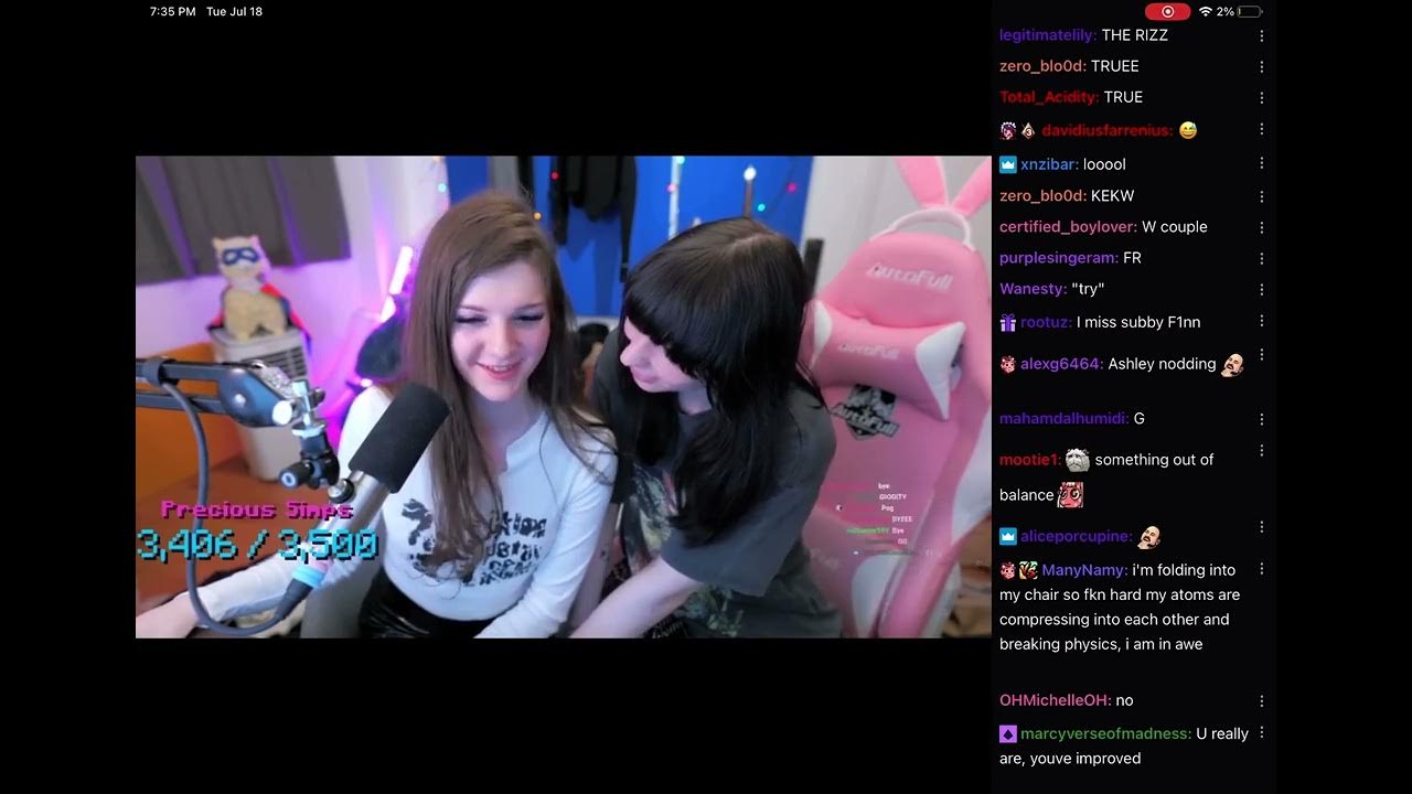 F1NNSTER and Ashley make out on stream YouTube F1NNSTER and Ashley make out on stream YouTube