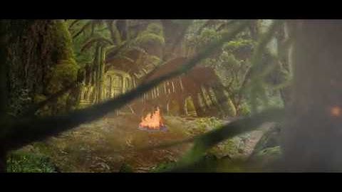 Forest Matte Painting