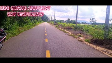 BÁN ĐẤT GIÁ ĐẦU TƯ THỊ TRẤN ĐẤT ĐỎ BÀ RỊA VŨNG TÀU