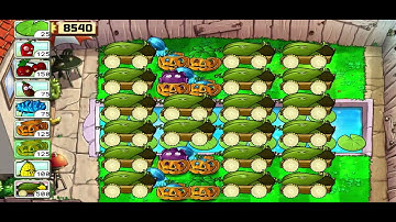 Plants vs. Zombies Puzzle - Last Stand Endless (Part 5: 20 cobs) - Flags 201 to 210