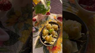 Dumplings 🥟 🍃#cooking #food #recipe #radhakrishna #satvik #easyrecipe #bhog #love #dumpling #viral