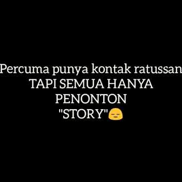 Story wa...gak jelas