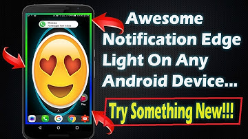 | No Root | Get Rounded Corners And S8 Edge Notification Light Feature In Any Android Device 😎
