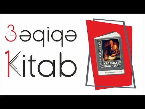 3 Dəqiqə 1 Kitab - Karamazov Qardaşları - Fyodor Dostoyevski