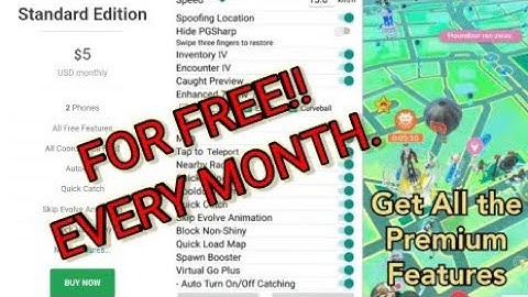 how to get free pgsharp standard key every month | No PgsharpFly or trick | Giveaway |By DynamMystic
