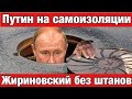 Путин ушел на самоизоляцию